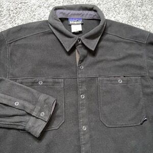 Men's Patagonia Synchilla® Fleece Shirt Jacket Men's M Brown